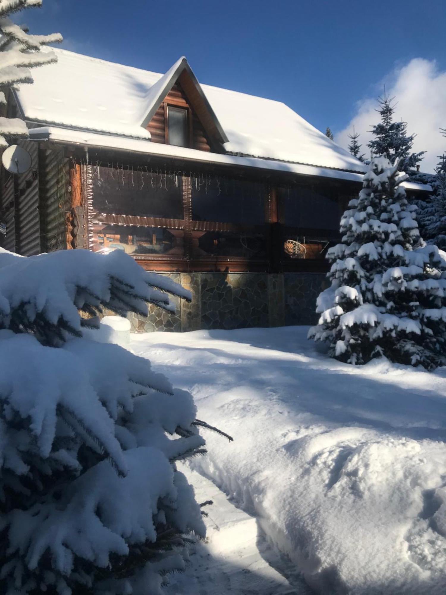 Cottage Lavanda Окремий Котедж З Каміном Bukovel Eksteriør billede